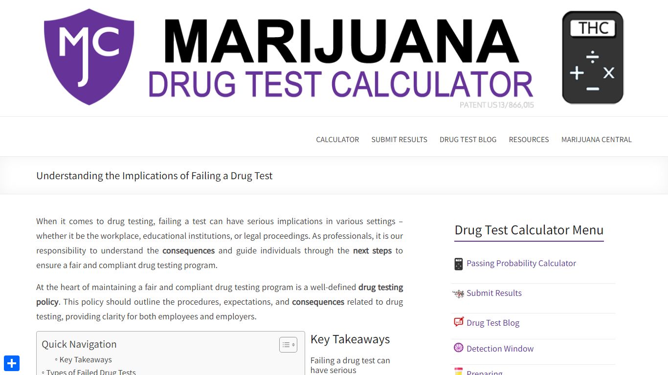 Understanding the Implications of Failing a Drug Test